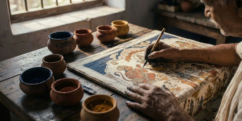 Kalamkari and the Forgotten Science of Making Meaning