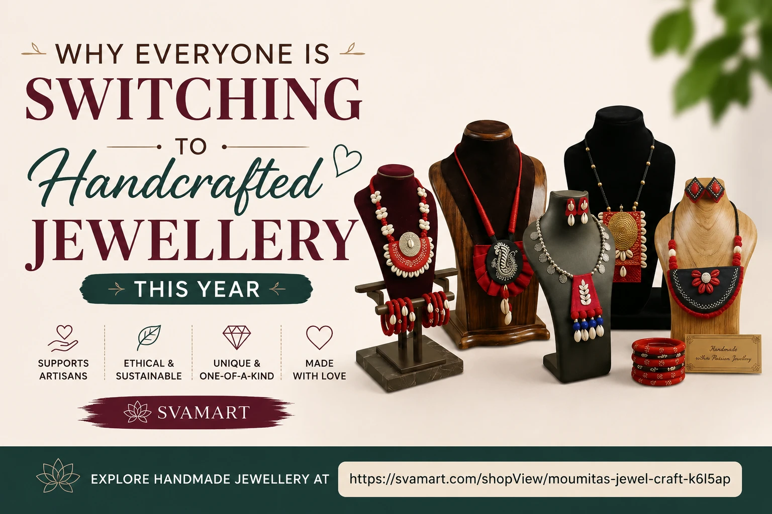 Why Everyone Is Switching to Handcrafted Jewellery This Year